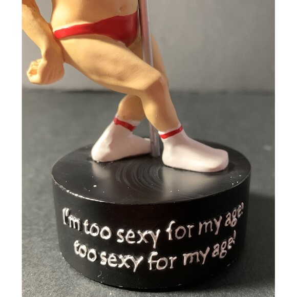 2008 Coots Senior Citizen Figurine "I’m to sexy for my age #12665 - Picture 2 of 7